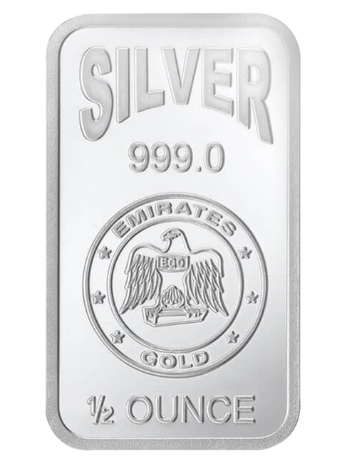 Emirates 0.5oz Pure Silver Bar 999 - 0.5 Ounce