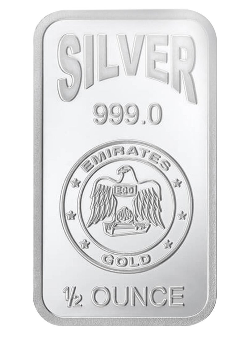 Emirates - Emirates 0.5oz Pure Silver Bar 999 - 0.5 Ounce - Image 1
