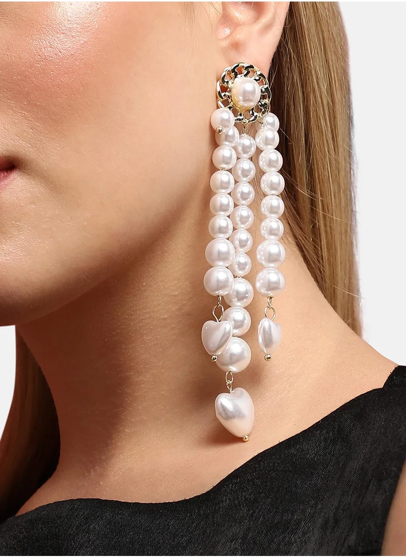 SOHI Captivating Charms Drop Earrings