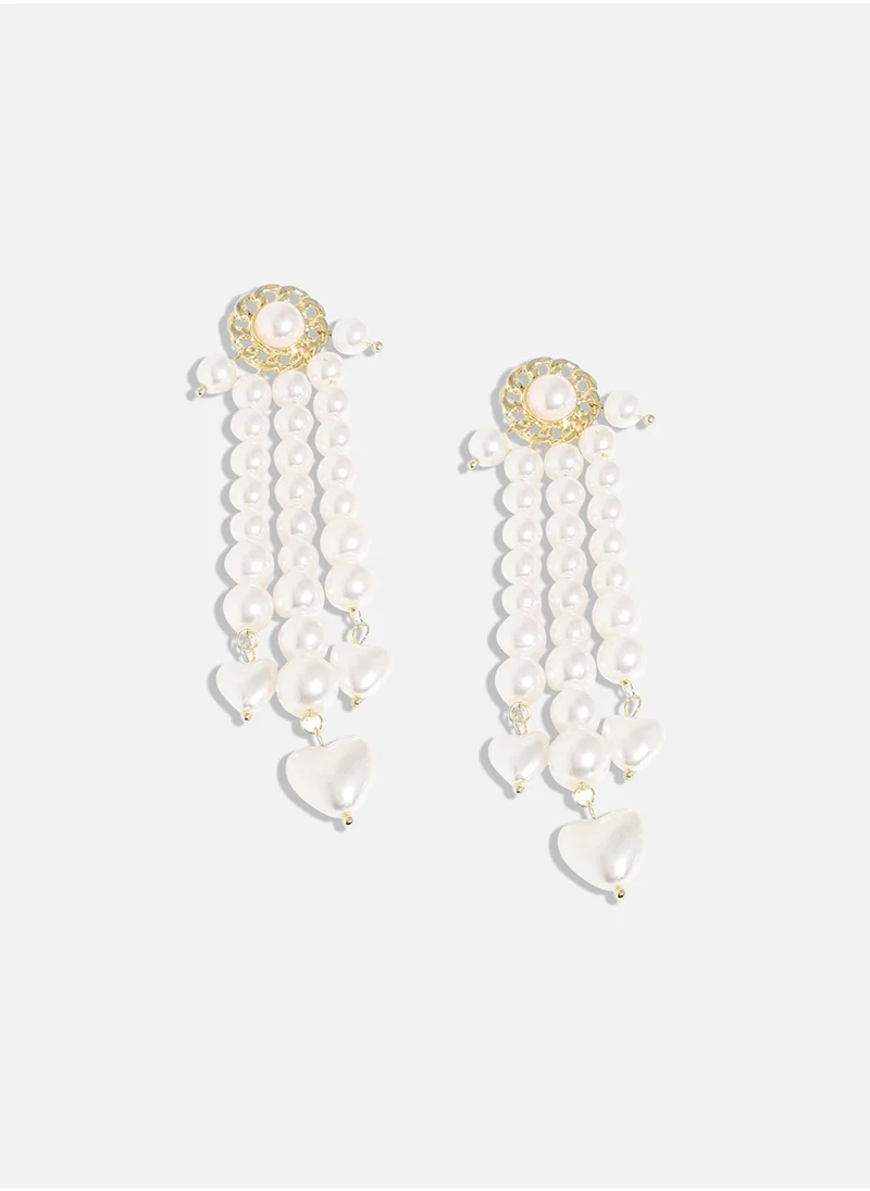 SOHI Captivating Charms Drop Earrings