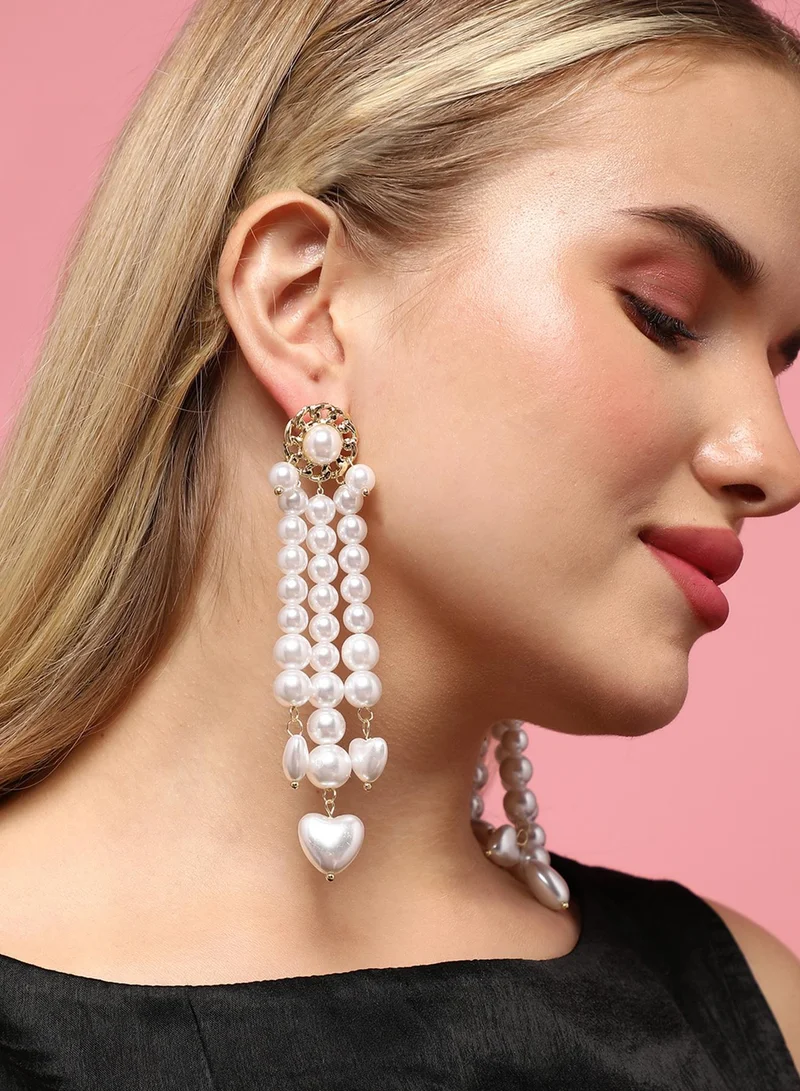 SOHI Captivating Charms Artificial Drop Earring Jewellery