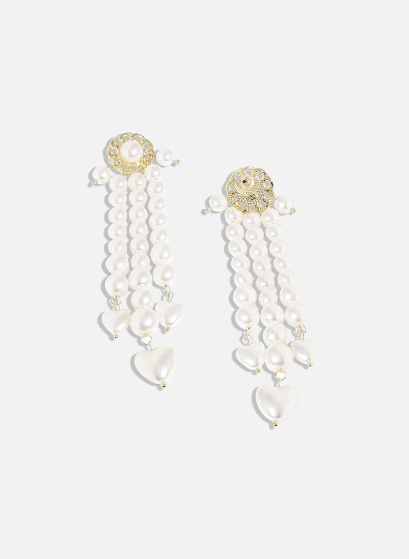 SOHI Captivating Charms Artificial Drop Earring Jewellery