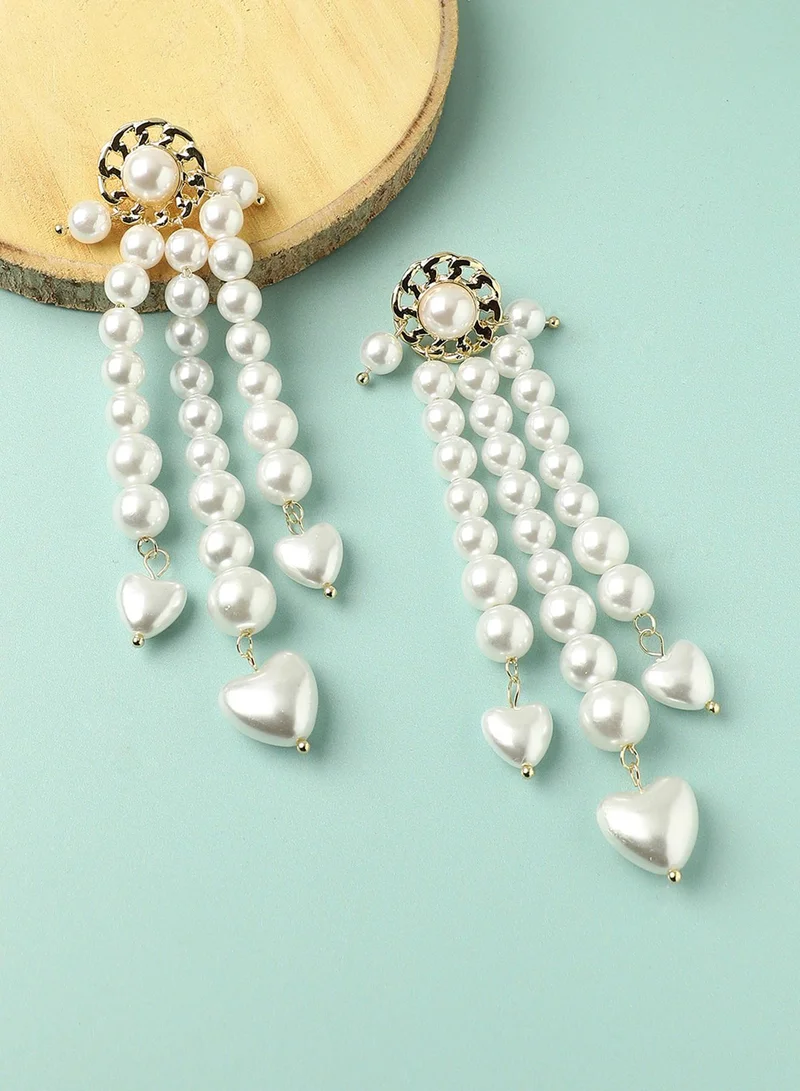 SOHI Captivating Charms Artificial Drop Earring Jewellery