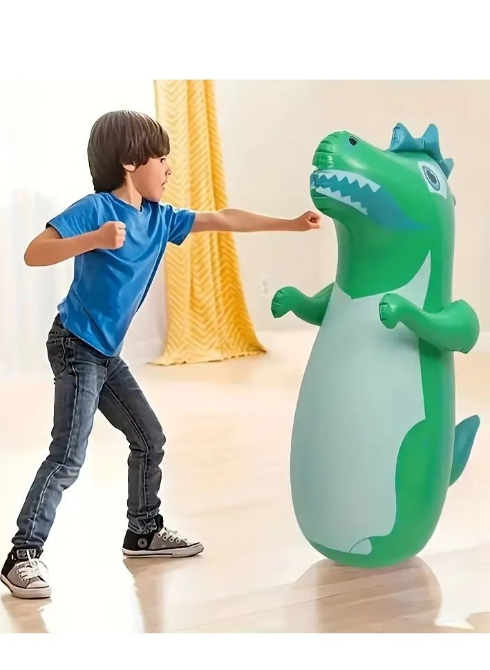 3-D Inflatable Dinosaur Bop Bag 94x61cm  - Image 1