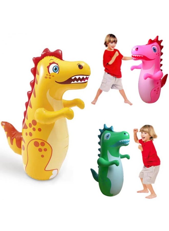 3-D Inflatable Dinosaur Bop Bag 94x61cm  - Image 3