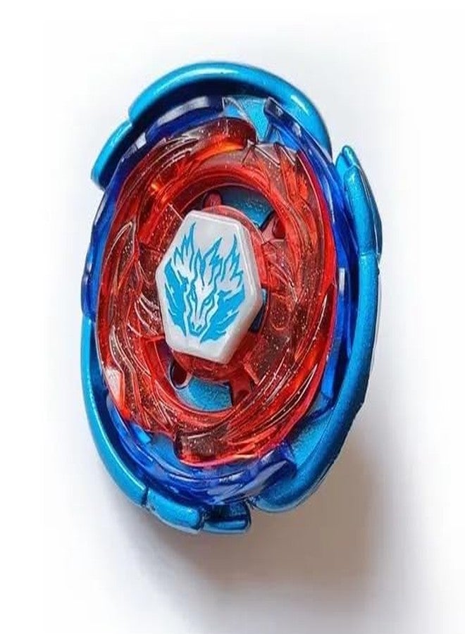 مجموعة BattleKid BB 105 Big Bang Pegasis F:D المعدنية الرئيسية مع قاذفة - بدون مطالبات، لعبة دوارة عالية الأداء لهواة الجمع والمتحمسين، إصدار أزرق - Image 1