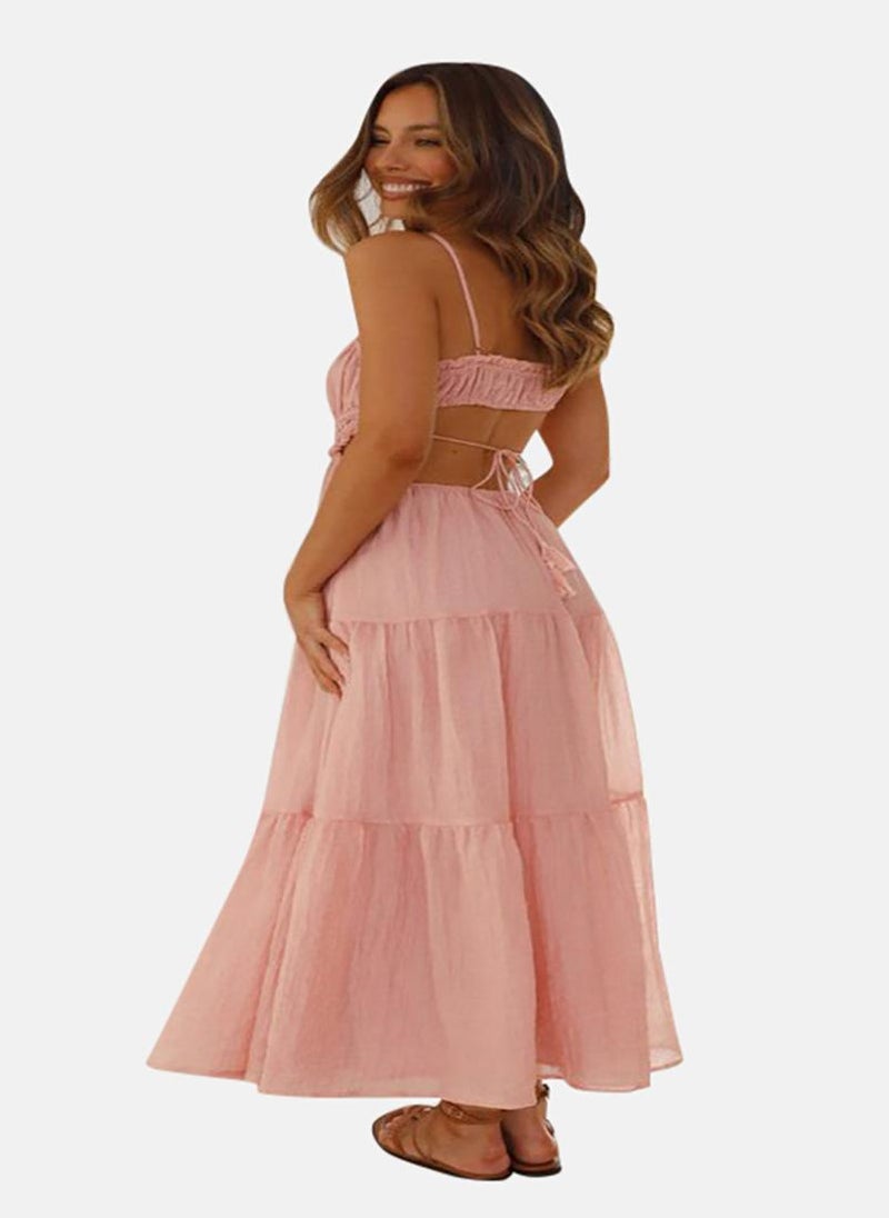 YUNIQEE Tiered Chiffon Dress  - Image 3