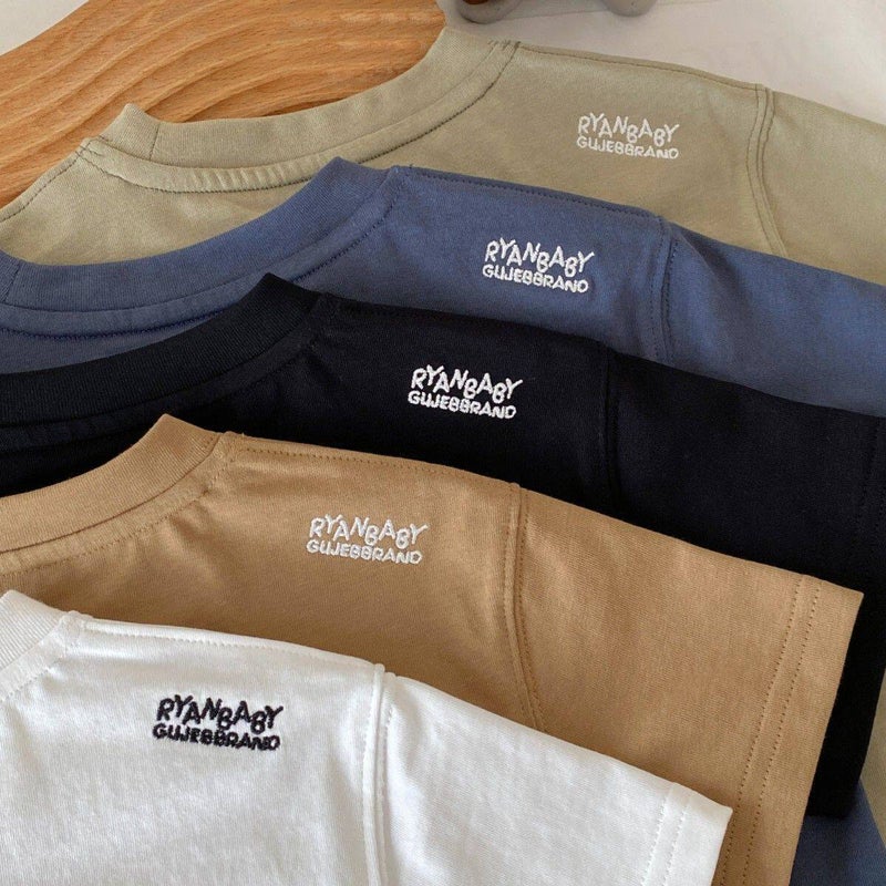 Boys Embroidered Short Sleeve T-Shirt - Image 3