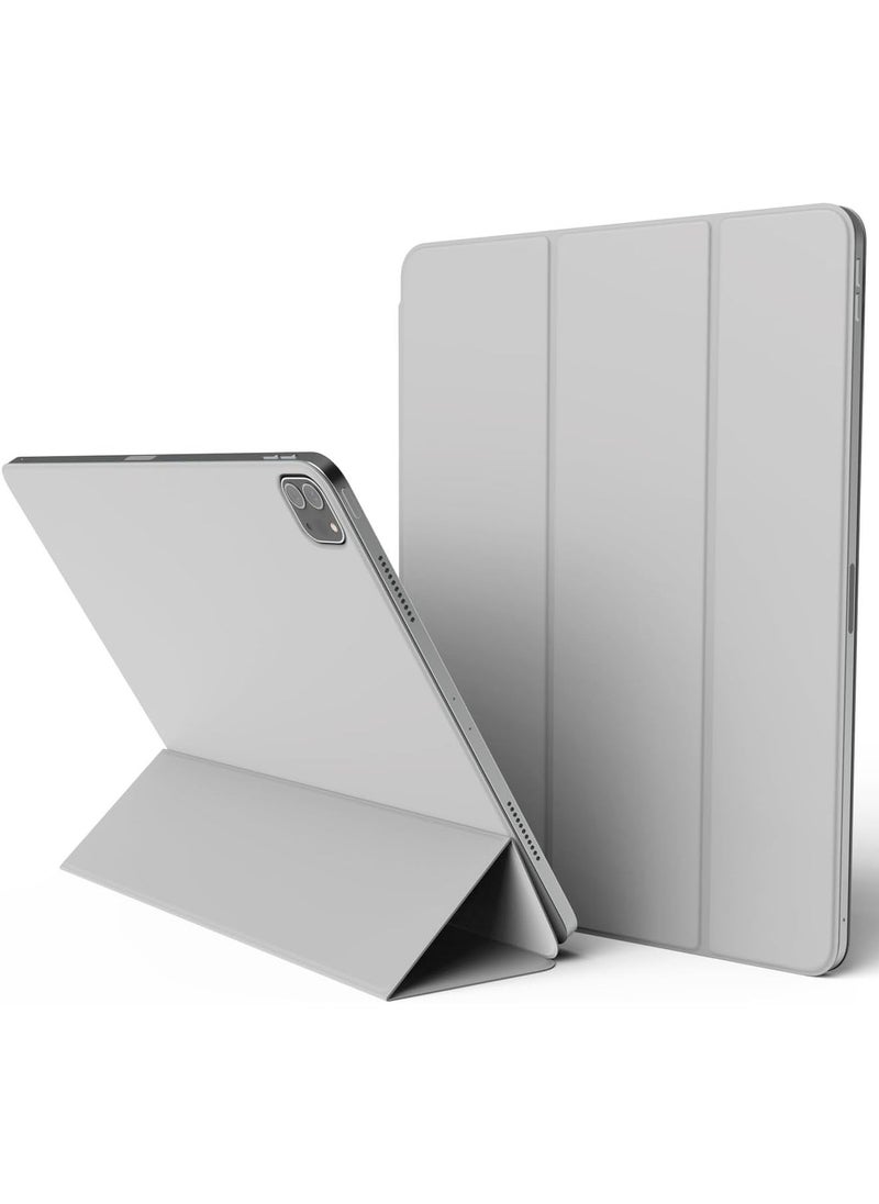 Elago - Magnetic Folio for iPad Pro 13 inch case (2024) M4 cover - Light Grey with Auto Sleep and Wake Function - Image 1