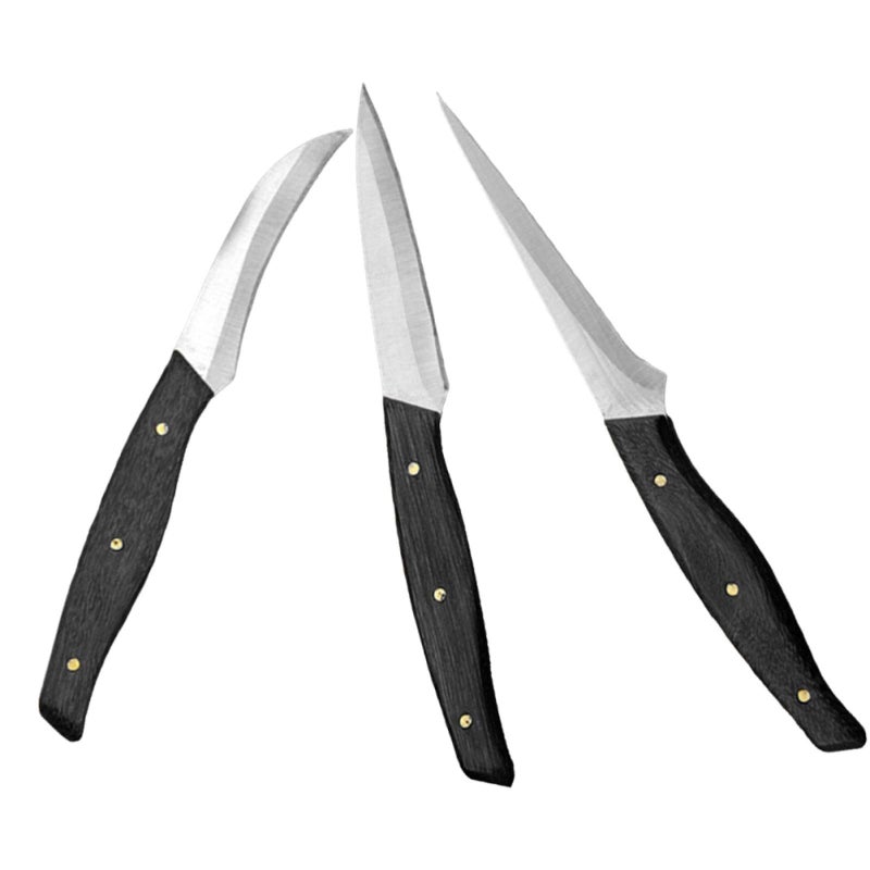 Stainless Steel Fruit Carving Knives Set For Creative Platters Easy Clean Kitchen Tools - Image 2
