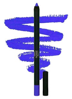NONIZ BEAUTY NONIZ Solid Eyeliner Pencil - Long Lasting Waterproof Highly Pigmented Eye Liners - Matte Finish Eye Pencil - Unique Eye liner Creamy Texture (Blue 03)  - Image 1