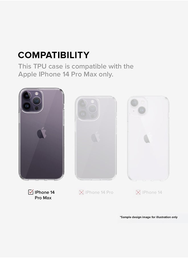 Stylizedd Classic Clear Case for Apple iPhone 15 Pro Max Hybrid Soft Case Flexible Edges Anti Drop TPU PC Gel Thin Transparent Cover - Battery Charging Full Print  - Image 3