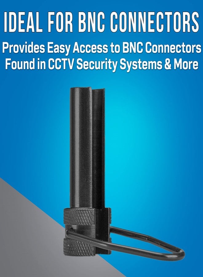 جونارد تولز أداة توصيل BNC صغيرة الحجم من Jonard Tools RBNC-3، بطول إجمالي 2.25 بوصة - Image 2