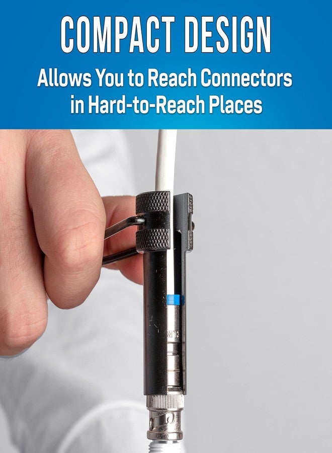 جونارد تولز أداة توصيل BNC صغيرة الحجم من Jonard Tools RBNC-3، بطول إجمالي 2.25 بوصة - Image 3