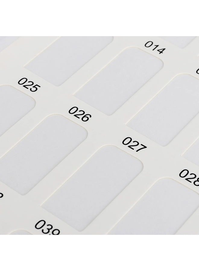 PINGEUI 2 Pack 216 Colors Nail Display Book, Nail Gel Polish Display Chart with 480 Nail Tips, Nail Polish Sample Display Book for Nail Salon and Nail Painting Practice, No Need Glue - Image 4