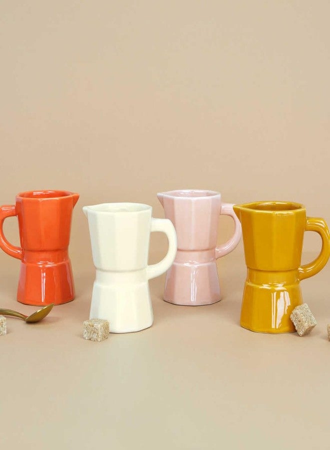 Balvi Coffee Mugs Set, Coffee Cup Set, Moka Design of Traditional Italian Ceramic Coffee Maker - Image 3