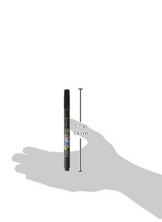 Tombow - Fudenosuke Brush Pen For Lettering Calligraphy, Black, Soft Tip (Gcd-112) - Pack Of 3 - Image 1