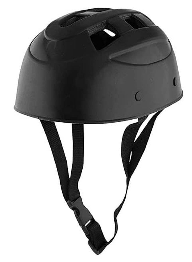 STYRKR Protective PVC Helmet Skating and Cycling Age 4 to 10 Year (Black) - Image 1
