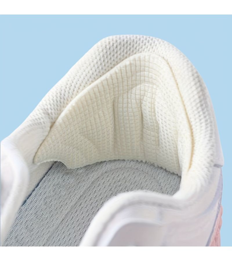 Black 3 Pairs Thick Self Adhesive Memory Foam Heel Pads Anti Wear Slip Protection Sticker - Image 3