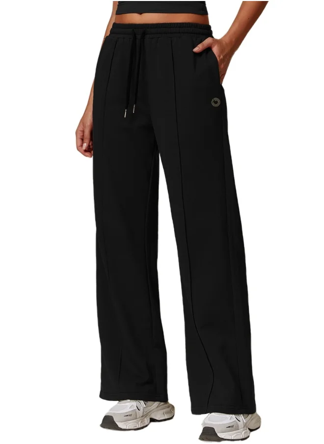 KAWN.YOGA Womens Mid Waist Workout Sport Sweatpants Running Pants