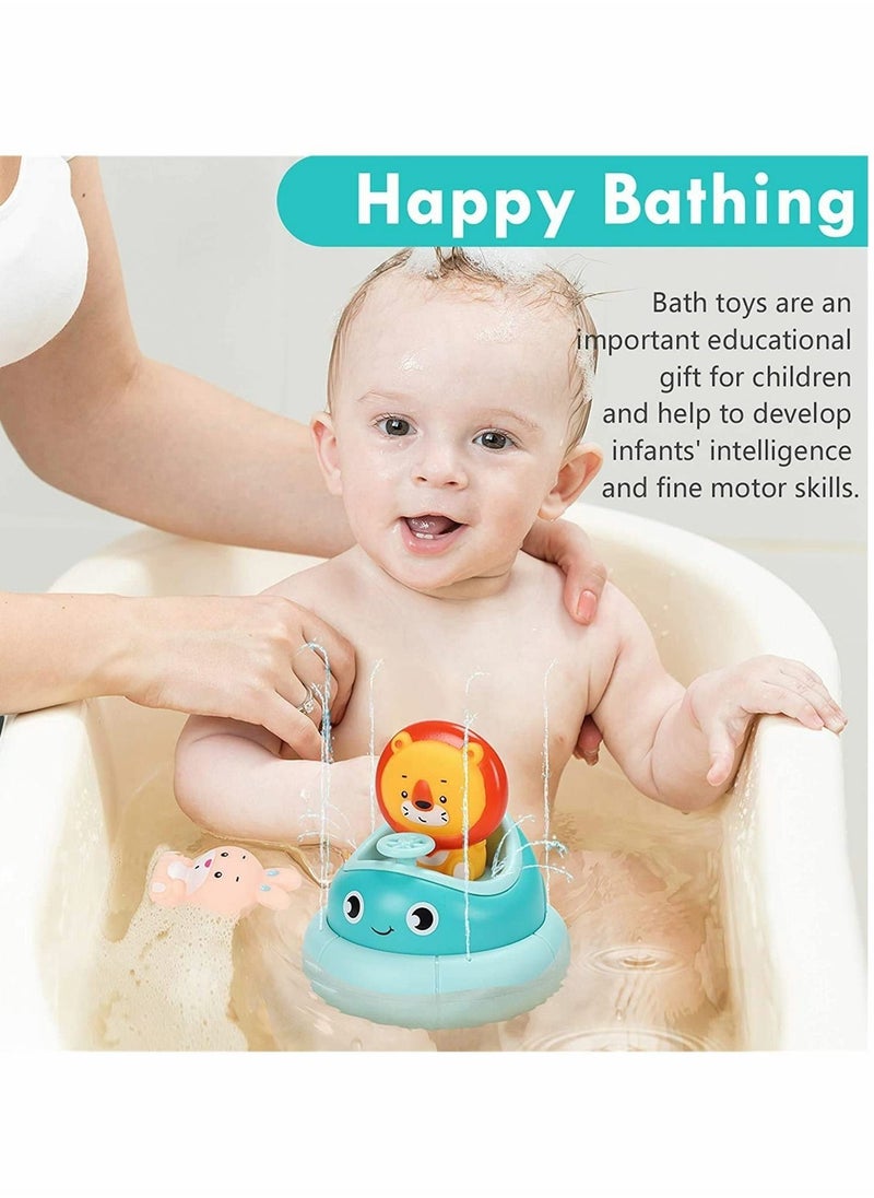 Generic - Baby Bath Toys Kids Automatic Whale Tub Shower Toy Water Spray Bathroom Game  Interactive Fun Bathtime Gifts for 12 18 Months 1 2 Year Olds Toddlers Infants Girls Boys - Image 1