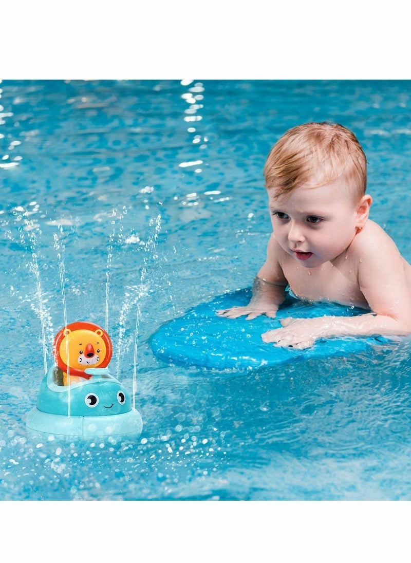 Generic - Baby Bath Toys Kids Automatic Whale Tub Shower Toy Water Spray Bathroom Game  Interactive Fun Bathtime Gifts for 12 18 Months 1 2 Year Olds Toddlers Infants Girls Boys - Image 1