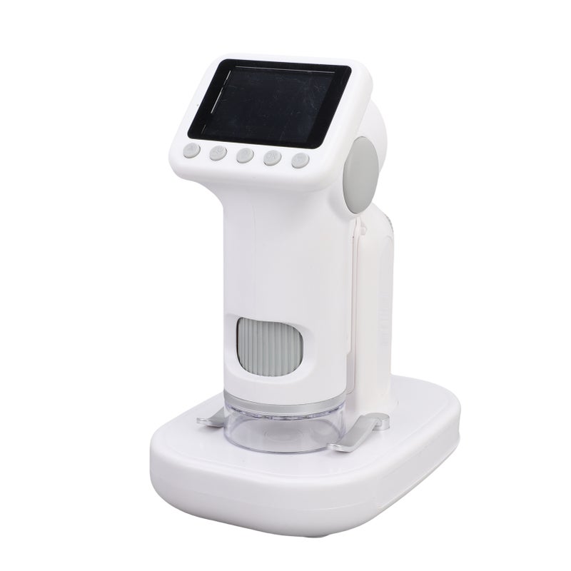 Kids Microscope Kit: 2.0 Inch HD Color Screen, 100X-1600X Adjustable Magnification, Dual Focus, 3-Stage Lighting, Handheld & Stand Modes - One-Button Photo & Video for Home, Outdoor Classroom Scientif - Image 1