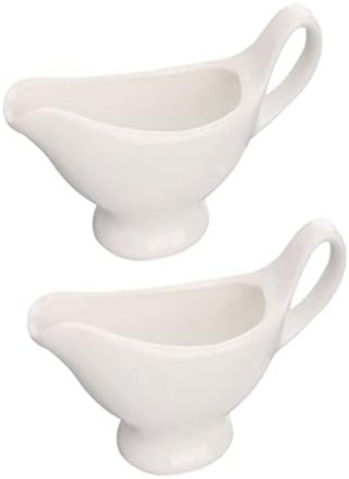 AKDC  2Pcs Ceramic Gravy Boat Sauce Boat With Handle Gravy Server Pourer For Salad Condiment Milk Coffee Creamer - pzsku/Z34FADBF9DA2B439A11EEZ/45/_/1716203531/73055105-fd58-489a-97f6-d59b30f0a5fd
