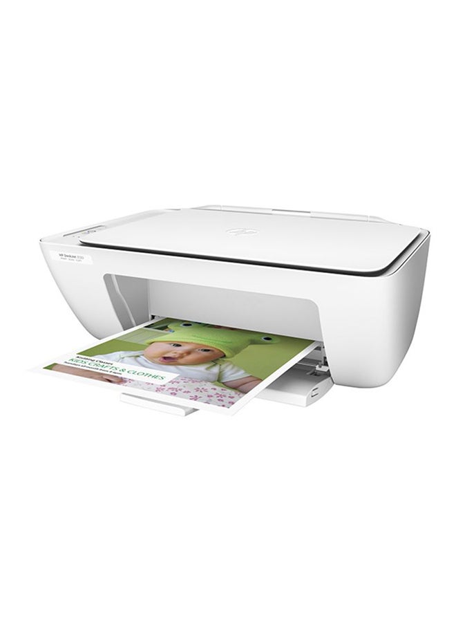 HP Deskjet 2130 All-In-One Printer White - Image 4