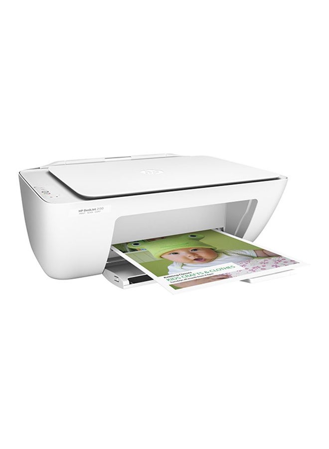 HP Deskjet 2130 All-In-One Printer White - Image 3