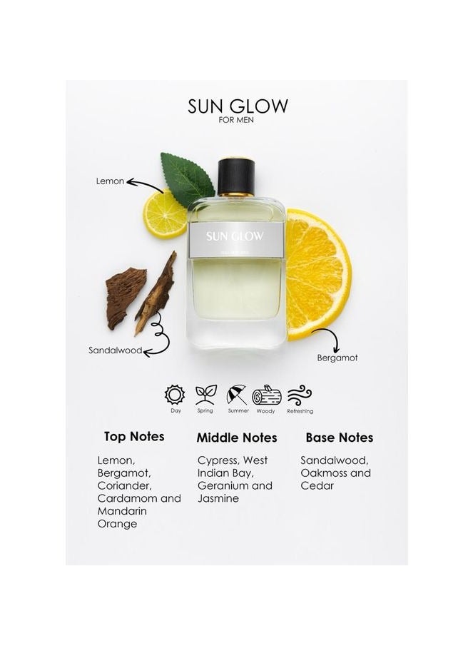 SOUL PERFUMES Sun Glow Eau De Parfum For Men - 75 ML - Image 2