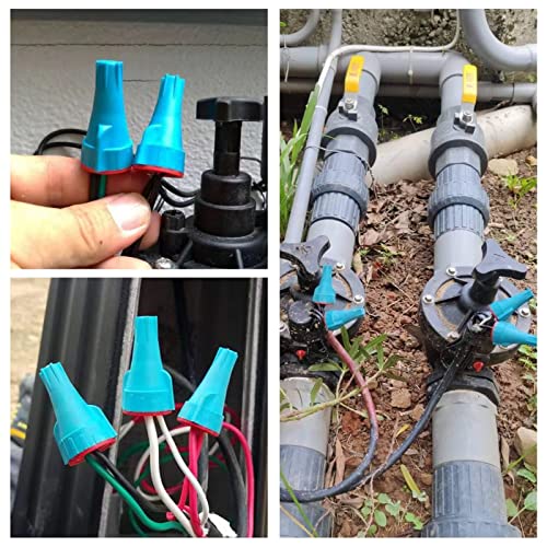 Dicio Waterproof Landscape Wire Connectors for 20-10 AWG 25 PCs UL Listed, Wire Connectors Nuts Best for Outdoor Landscape Lighting - Image 4