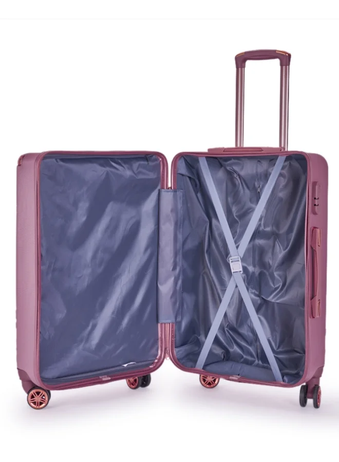 LIMRA A travel bag set consisting of 6 luggage bags Rosegold color, size 32"/28"/24"/20"/15"/12 inches