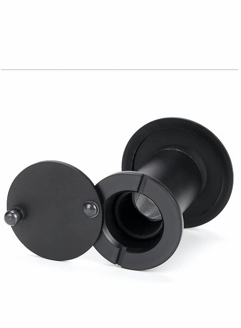 Safety Door Viewer Solid Brass 220° Viewer/Peephole with Heavy Duty Rotating Privacy Cover for 40mm to 65mm Doors Durable Home Office Hotel 2 Pack - Image 5