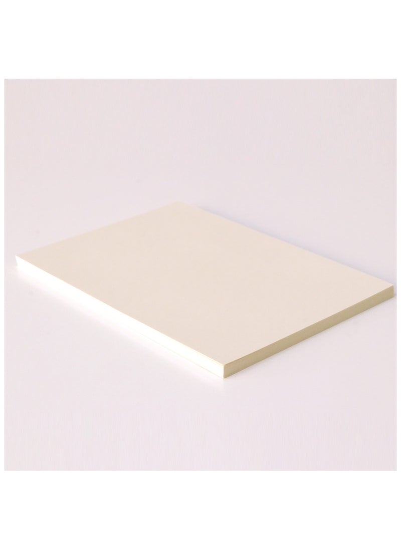 firstnock A5 Ice Gold Paper Ivory Finish | 120 GSM Wedding Invitations & Gift Notes, 50 Sheets  - Image 1