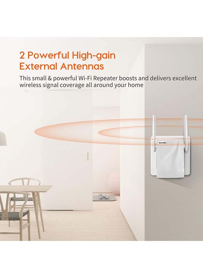 Tenda AC1200 Gigabit WiFi Range Extender White - Image 3