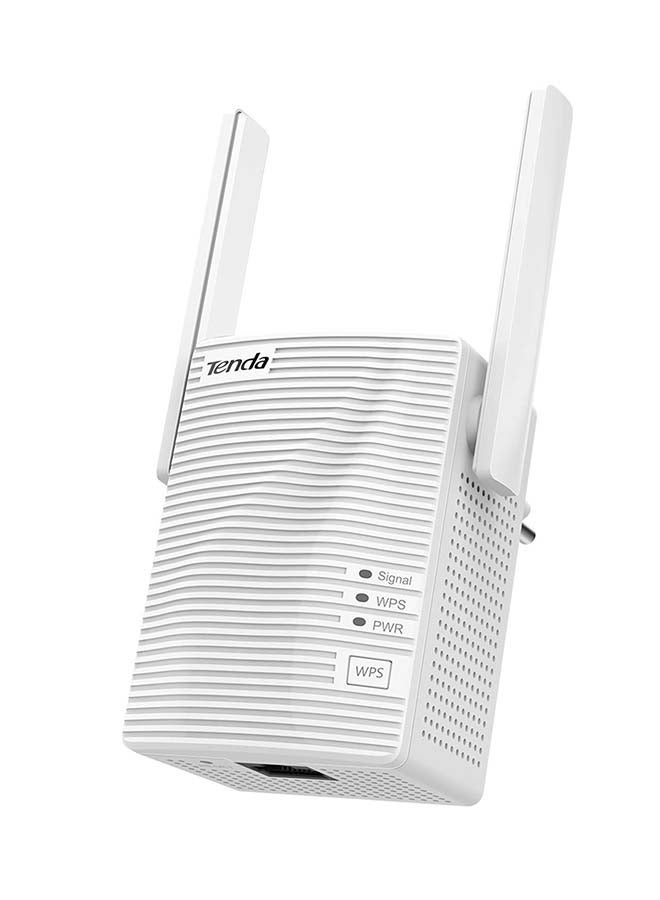 Tenda AC1200 Gigabit WiFi Range Extender White - Image 1