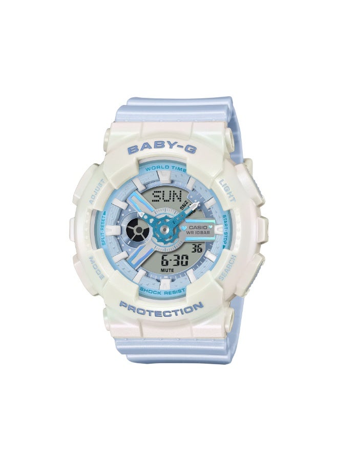 CASIO BABY-G Digital Analog Women Casual Watch BA-110PD-2ADR - Image 1
