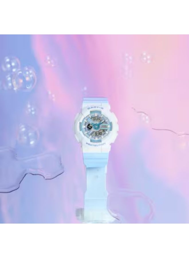CASIO BABY-G Digital Analog Women Casual Watch BA-110PD-2ADR - Image 3