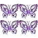 SAMOKA Purple Butterfly Balloons4 PCS 40 Inch Butterfly BalloonsButterflys Decorations - Image 2