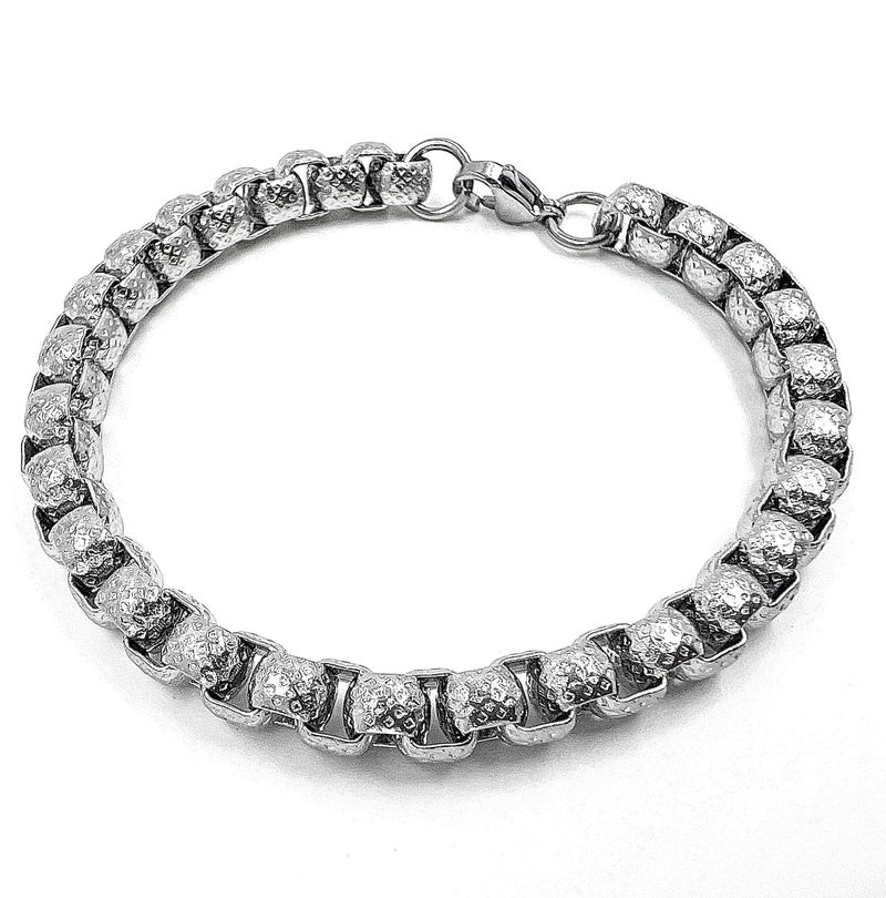 THE MEN THING DOMINEERING - Stainless Steel Bracelet, European trending Style for Men & Boy (7mm - 8 inch) - Image 1