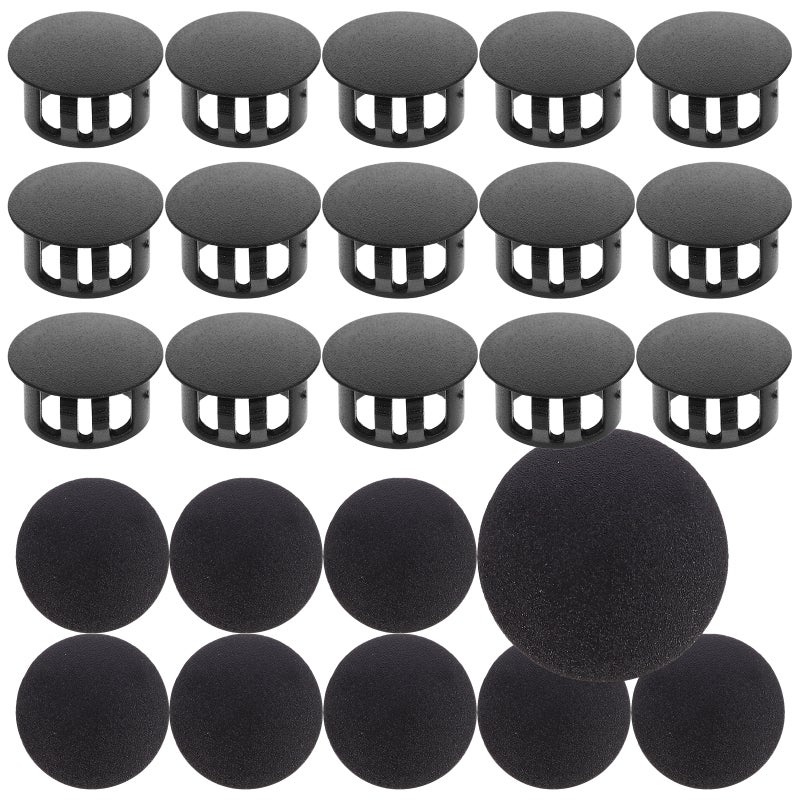 100pcs Hole Plugs Locking Hole Plugs Panel Plugs Fastener Cover for Kitchen Cabinet Furniture - Image 1