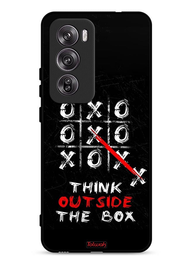 Tolwak Oppo Reno12 Pro 5G Protective Case Cover Think Outside The Box - Image 1