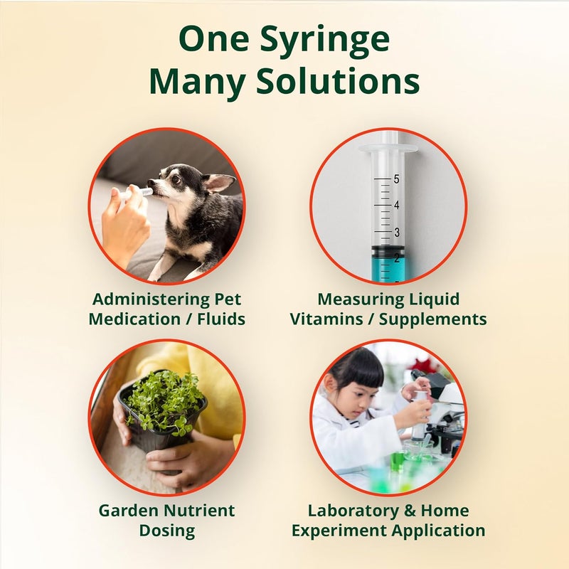 Elimedical Veterinary Syringe Without Needle, Luer Slip 1cc 100pcs/box 01ST - Image 2