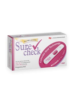 Sure check Pregnancy test 
