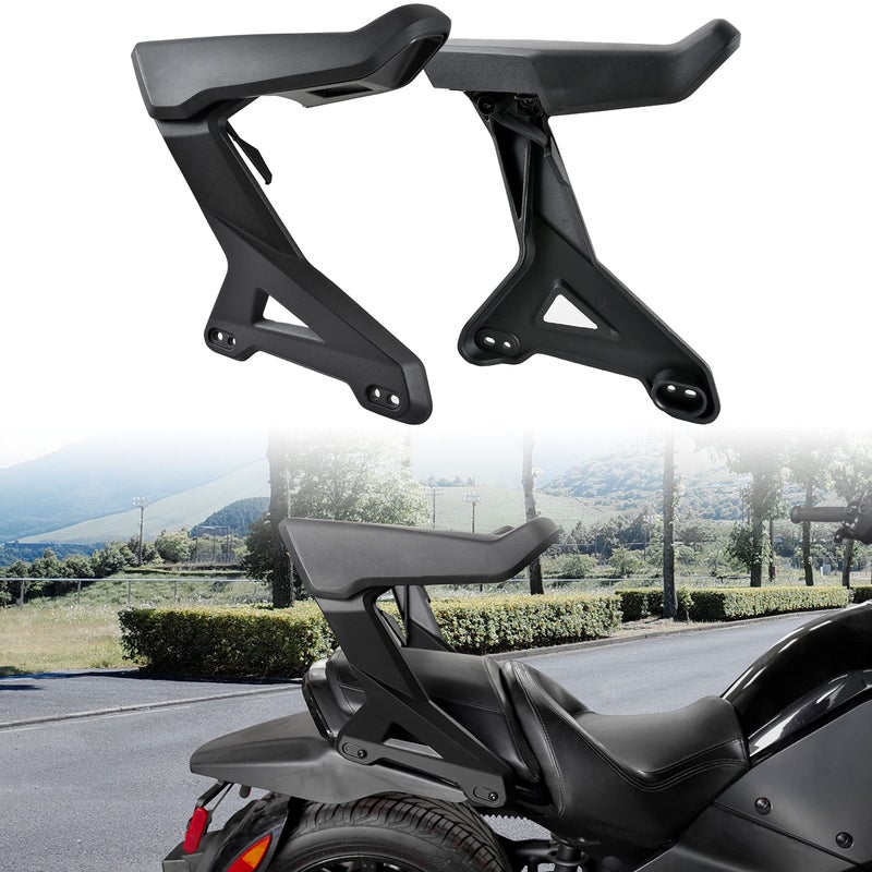 SAUTVS Passenger Armrests for CanAm Spyder F3 Rear Arm Rest Kit for 20152025 CanAm Spyder F3  F3S 20162025 CanAm Spyder F3T  F3 Limited Accessories Replace 219400726
