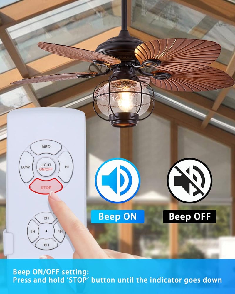 Smekitlly 3 Pack Universal Small Size Ceiling Fan Remote Control Kit, Mini Wireless Remote Control and Receiver Kits for Ceiling Fan Lamp - Image 5