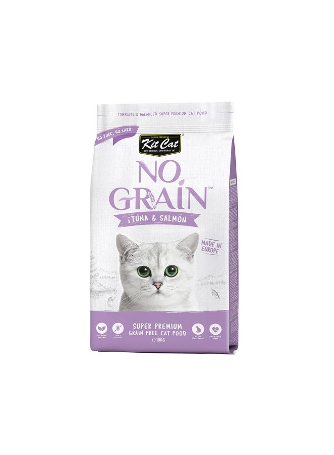 Kit Cat No Grain with Tuna And Salmon Dry Cat Food - 1 Kg