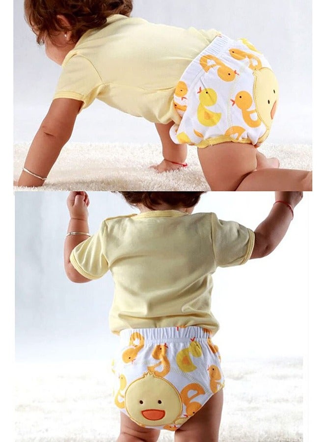 سيوسي 6 قطعة من الملابس الداخلية للأطفال الرضع قعادة التدريب السراويل حفاضات الملابس الداخلية للأطفال ليلة قابلة لإعادة الاستخدام ، ومناسبة للفتيان 1-2 سنوات من العمر - Image 5