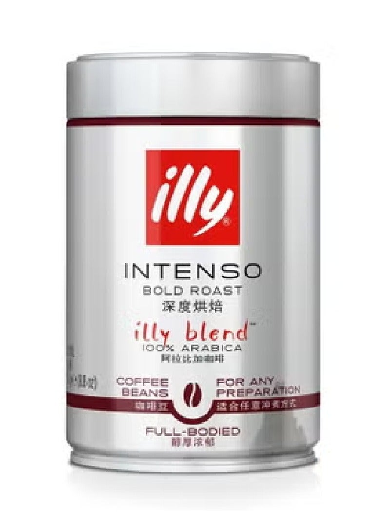 Illy Intenso Bold Roast Coffee Beans - 250g  - Image 1
